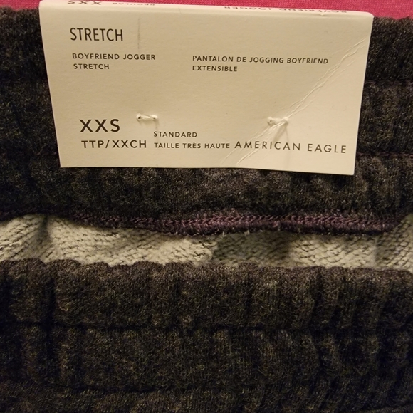 Grey American Eagle Outfitters Women's Boyfriend Joggers - Picture 6 of 11